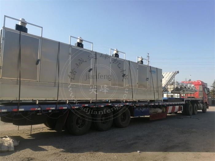 林西縣新林鎮(zhèn)脫水中草藥加工設備發(fā)貨