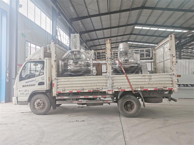 尖峰機械行星攪拌炒鍋成功交付蘭州客戶