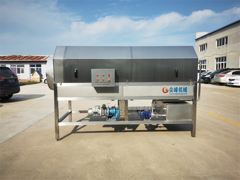 顆粒類噴淋滾筒清洗機(jī)器設(shè)備