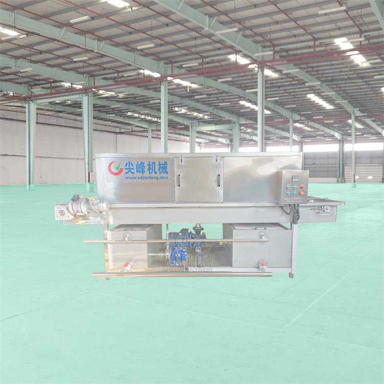 兩段獨(dú)立清洗塑料箱清洗機(jī)