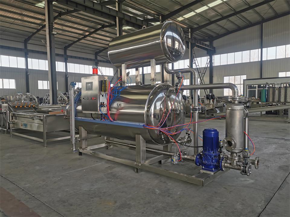   高壓噴淋殺菌鍋設備
