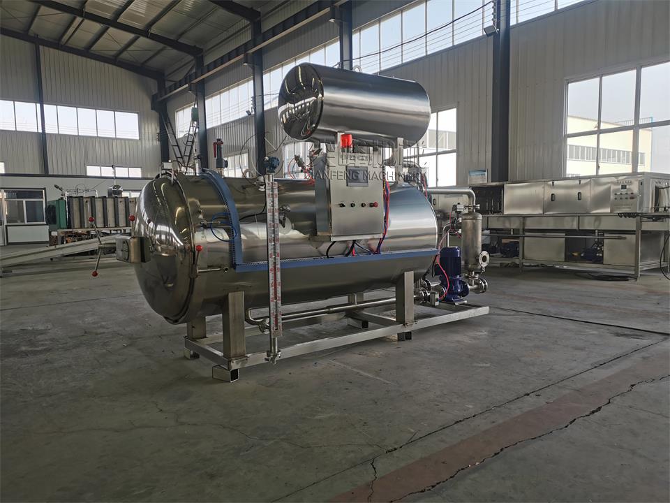   高壓噴淋殺菌鍋設備
