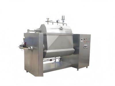 真空橫軸攪拌夾層鍋