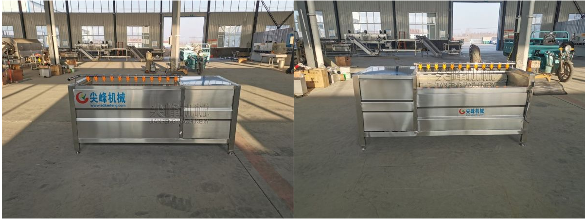 薯芋類毛輥去皮清洗機(jī)器設(shè)備