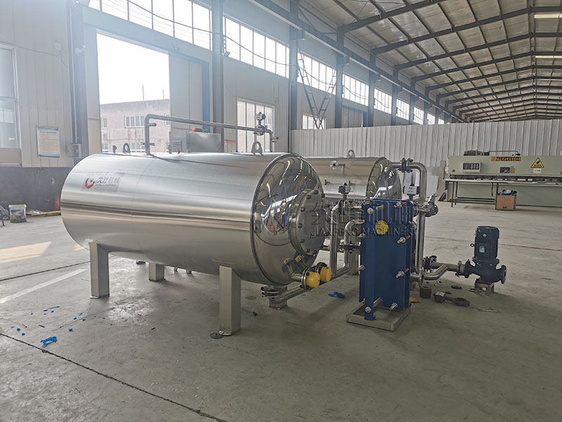 雙鍋并聯(lián)殺菌鍋